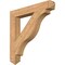 Ekena Millwork Funston Arts & Crafts Smooth Bracket, Western Red Cedar, 5 1/2"W x 40"D x 40"H BKT06X40X40FST03SWR - alternate 1